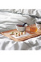 Premium Product Quality Stylish Laptop Suitable Foldable Bamboo 52X29X25 cm Bed Tray Resgods - 5