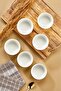 Set of 6 10 cm Porcelain Soufflé Bowls – Appetizer, Sauce, Cookie and Dessert Bowls - 6