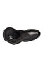 Black Genuine Leather Women's Boots with Fleece Inside 2552701K Z - 4