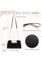 Fashion Vegan Leather Clutch Purse for Women - 4