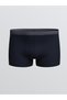Navy Blue Standard Fit Cotton Flexible Men's Boxers Set of 5 - 5