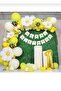 Daisy Bee Concept Balloon Detailed Age Option Birthday Newborn Party Celebration Set