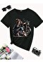Biker Women's Modern Design Custom Printed Unisex Oversize Crew Neck T-Shirt - 2