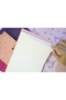 Kuromi Vegan Leather Daily 13X18 cm Lined Notebook with Elastic – Charm Ornament Detail - 6