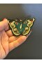 9X6 cm Embroidery Work Stone Butterfly Crest Sewing Applique - 3
