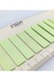 شفاف أخضر فاتح ملون Postit Post-it Post It. علامة الكتاب، علامة Postit، ملصق، ورقة مذكرة - 4