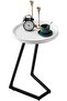 Side Table Snack Side Table, Modern Side Table, Bedroom end Table - Easy to Assemble (Color: A2, Siz