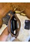 Genuine Leather Hand-Held Men's Clutch Bag with Card Holder - Travel Bag - Shaving Bag - 2