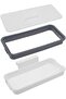 Cupboard Door Back Rack Storage Garbage Bag Holder - 4