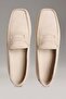Nubuck Penny Driver Men's Beige Loafer Hm0Hm01866-Ace - 4