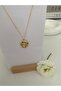 Xuping Ring Model Zircon Strip Gold Necklace - 3