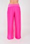 Women's Lined Imported Silk Trousers - Pink - 4