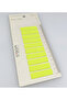 ملصق شفاف نيون فوسفور أصفر Post-it Post It. ملصق ملصق مكتبي لعلامة الكتب 200 ورقة - 3