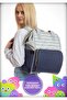 Waterproof, Stain-Proof, Erasable Fabric Classic Mother Baby Bag
