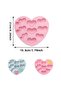 Silicone Mold Filled Cake Cake & Chocolate, Soap Mold 9 Pieces - 3