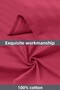 100% Cotton 2-Piece Striped Satin Pillowcase 50 X 70 cm - Claret Red - 4