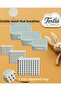 6-Piece Drop Patterned Baby Care Bag Hospital Release Organizer Luggage Set - 2