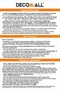 بلاط ذاتي اللصق مقاوم للماء لحمام المطبخ وأسطح المطبخ وأرضيات التغطية المغلفة CODE 184 - 8