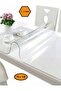 غطاء طاولة PVC مقاس 1.2 مم، غطاء طاولة شفاف، 70x130