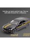 Bmw M8 Diecast Metal 1.24 Scale Car Door Trunk Hood Can Open Black Bmw M8 Sports Car Model - 3