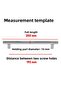 Furniture Kitchen Drawer Cabinet Door Handle Handle 192 mm Inox Metal Handle (10 Pieces) - 3