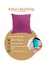 Panoroma Fuchsia Plain Simple Decorative Pillowcase with Size Options Suitable for Punch (Panç) Embroidery - 5