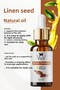 Flaxseed Essential Oil Cold Pressed 100% Pure and Natural Herbal Flaxseed Essential Oil 10ml - 3