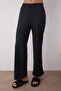 Siyah Fitilli Örme Pijama Takımı THMAW21PT0684 - 4