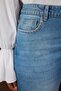 Özel Koleksiyon Mavi Yüksel Bey Cep Detaylı Straight Fit İnce Kumaş Büyük Beden Jeans TBBAW26CJ00021 - 4