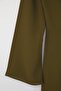 Haki Drape Detaylı Dokuma Abiye TCTAW26DB00000 - 7