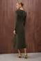 Special Collection Khaki Accessory Detail Knitted Dress - TPRAW26EL00008 - 4