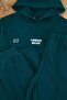 Petrol Pamuklu Kapüşonlu Örme Erkek Çocuk Kalın Şardonsuz Sweatshirt ve Eşofman Takım TKDAW26AU00026 - 5