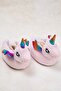 Pembe Unicornlu İçi Kürklü Kids Kız Çocuk Ev Terliği TAKAW26ER00015