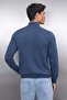 Indigo Slim Fit Yünlü Yarım Balıkçı Yaka Basic Triko Kazak TMNAW21KZ1595 - 4