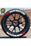Hankook Tire Lettering Motorcycle and Automobile Vehicle Auto Engine 2.5 cm (MADE IN USA) Bombtire® - 4