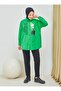 Embroidery and Stone Printed Tunic - Green - Sahra Butique