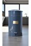 Metal 30Lt Vintage Design Pedal Fireproof Trash Can with Inner Bag Use, 29X39X52Cm