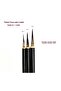 Set of Drive Brushes 3 Pcs, 1-2-3 Number Brushes-(China, Ceramic, Gild, Miniature, Painting Arts)