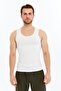 Men's Corset Undershirt Tightening Firming Belly Chest Tightening Slimming Undershirt Corset White - 2