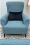 Seat Cover Armchair Cover Single Person Armchair Brick Pattern Elastic Washable 1 Pc Sofa Cover