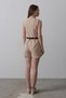 Women's Belted Sleeveless Shorts Jumpsuit - 5