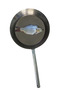 Hair Metal Fish Pan with Handle |   Metal Frying Pan |   Picnic Pan |   Black Pan - 5