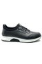 Özçatal 603 Genuine Leather 45-46-47 Number Special Production Men's Casual Shoes Black-White - 2