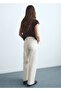 Catherin High Waisted Culotte Jean Pants - 4