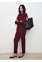 Straight-Cut Fabric Trousers - 2