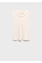 Satin blouse with drape collar - 3