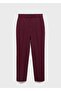 Straight-Cut Fabric Trousers - 3