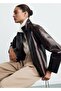 Perkins Collar Textured Jacket - 8