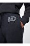 Women's Dark Gray Logo Jogger Fleece Sweatpants - 4