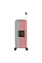 Vertica Hard Case Travel Bag Cabin Luggage Trolley Suitcase With Tsa Lock B0006M Grey Pink - 4